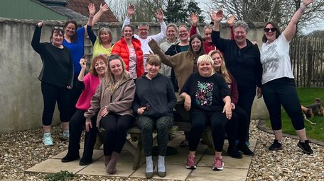 Weight Loss Camp Group Photo In Ontario