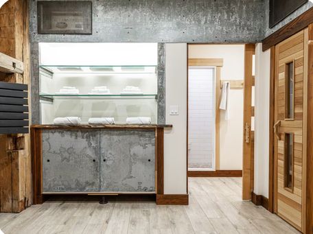 Wellness Resort Sauna Area 